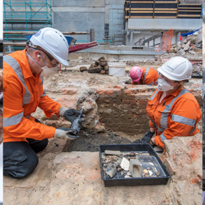 Hundreds of historical artefacts were uncovered during excavation on Hunter Street as workers progressed with the Sydney Metro West project in the city’s central business district