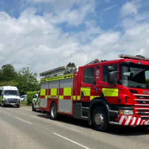 A train hit a tractor and trailer at a level crossing in Herefordshire, halting services between Manchester and Cardiff and causing significant disruption for passengers
