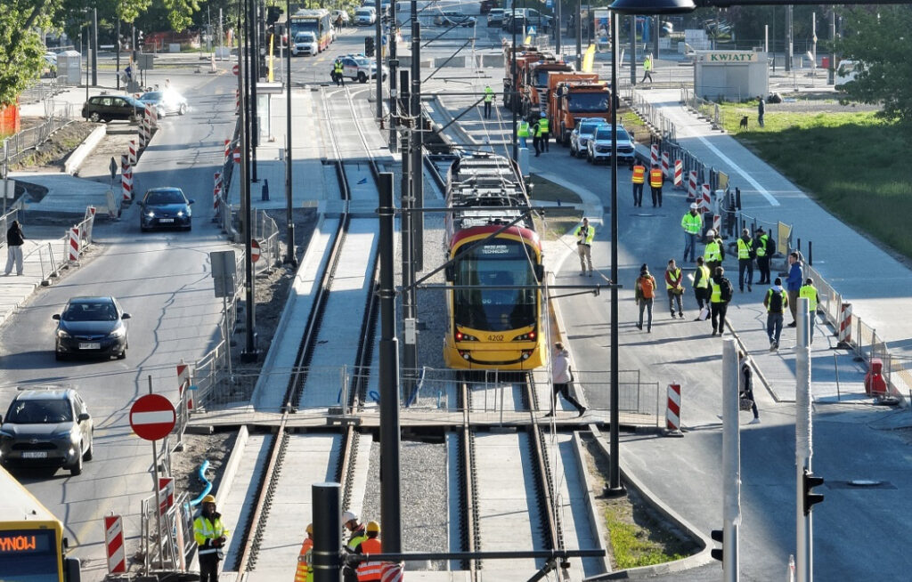 Варшава готовится к запуску нового трамвайного маршрута этим летом, улучшая связь между Dolny Mokotów и Central Railway Station Варшава готовится к запуску нового трамвайного маршрута этим летом, улучшая связь между Dolny Mokotów и Central Railway Station