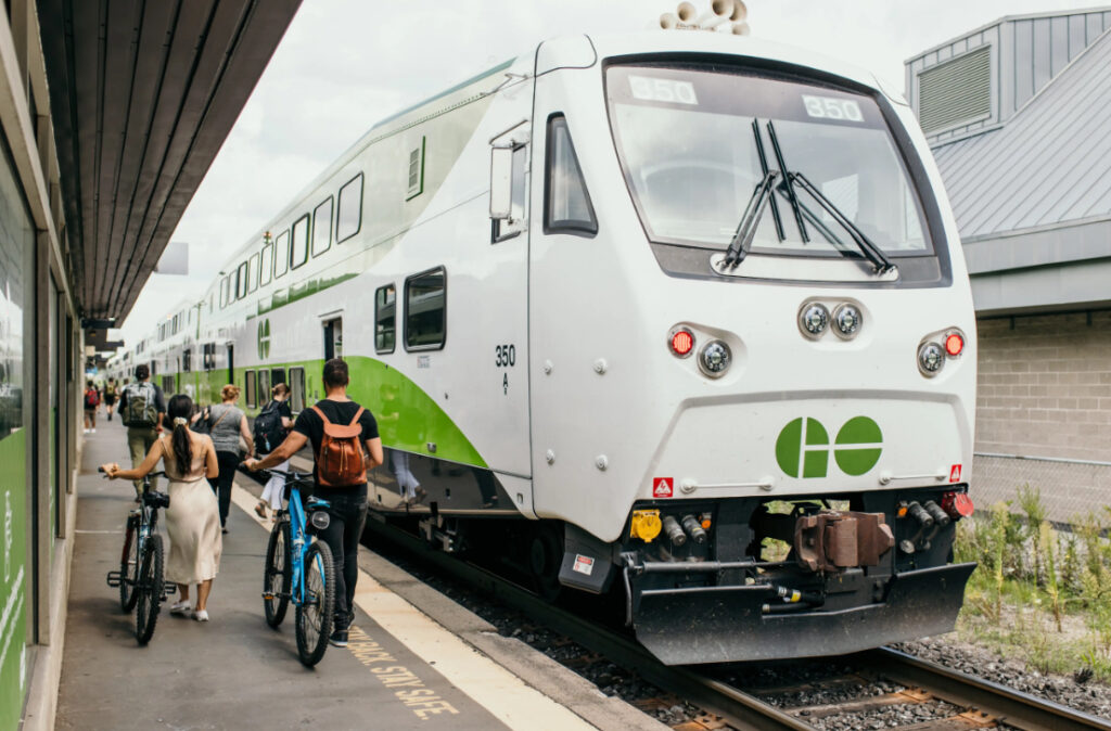 Ontario has launched 32 new weekly GO Train stops between Hamilton and Niagara Falls, following the completion of track work at West Harbour GO Station that connects it directly to the Lakeshore West line. Ontario has launched 32 new weekly GO Train stops between Hamilton and Niagara Falls, following the completion of track work at West Harbour GO Station that connects it directly to the Lakeshore West line.