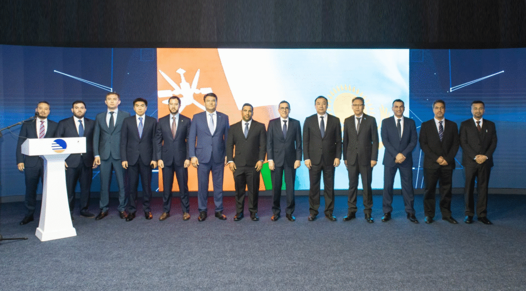 Kazakhstan and Oman are strengthening their strategic partnership along the North–South Trade Route, seeking to boost cargo flow and economic ties between Asia and the Middle East