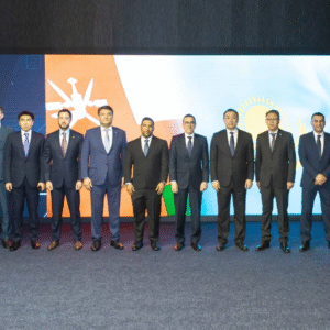 Kazakhstan and Oman are strengthening their strategic partnership along the North–South Trade Route, seeking to boost cargo flow and economic ties between Asia and the Middle East