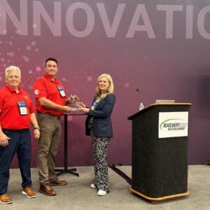 Goldschmidt has received the REMSA Innovation Award for its battery-powered web grinder GW110 +S, showcasing progress in sustainable and efficient rail maintenance tools.