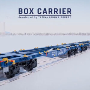 Словацкий производитель Tatravagonka представил универсальную платформу TVP BOX Carrier на международной выставке Transport Logistic в Мюнхене, сфокусировавшись на мультимодальных перевозках контейнеров и сменных кузовов.