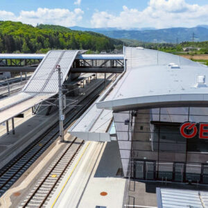 13 июня 2025 года ÖBB представят станцию Вестштайермарк — крупнейший объект на линии Koralmbahn между Клагенфуртом и Грацем