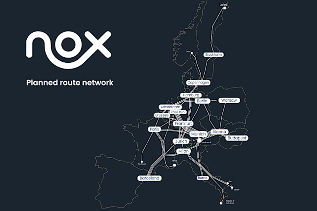 Sleeper trains in Europe are set to link over 100 cities by 2035 as Berlin-based startup Nox launches a new network of comfortable, overnight rail connections.