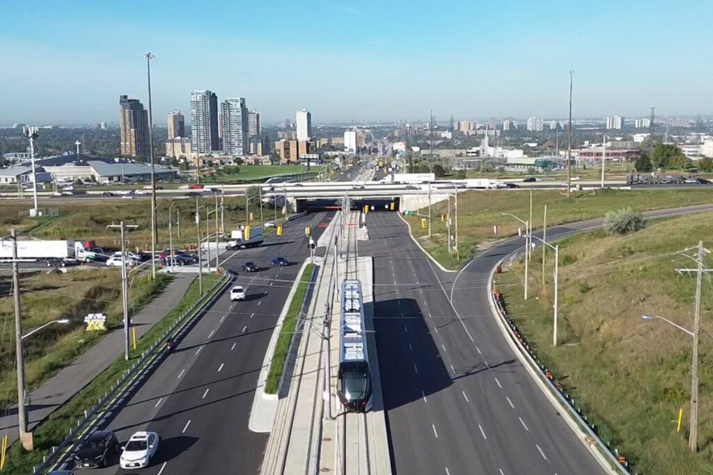 The Finch West LRT is close to launching passenger service as final upgrades near completion, putting the project ahead of the long-delayed Eglinton Crosstown line in Toronto The Finch West LRT is close to launching passenger service as final upgrades near completion, putting the project ahead of the long-delayed Eglinton Crosstown line in Toronto