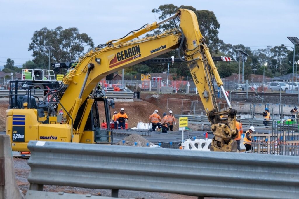 Melton Station upgrade advanced significantly as crews completed two weeks of nonstop work to modernize infrastructure and reopen the Ballarat Line for regular service.