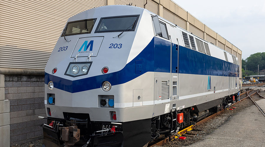 Metro-North Reveals Heritage Series Locomotive No. 203