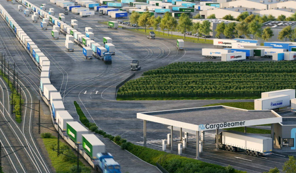 CargoBeamer will build a terminal in Kaldenkirchen, Germany, introducing its automated system for non-craneable trailers near the Dutch border, with construction set for late 2025 and operations beginning in 2026.