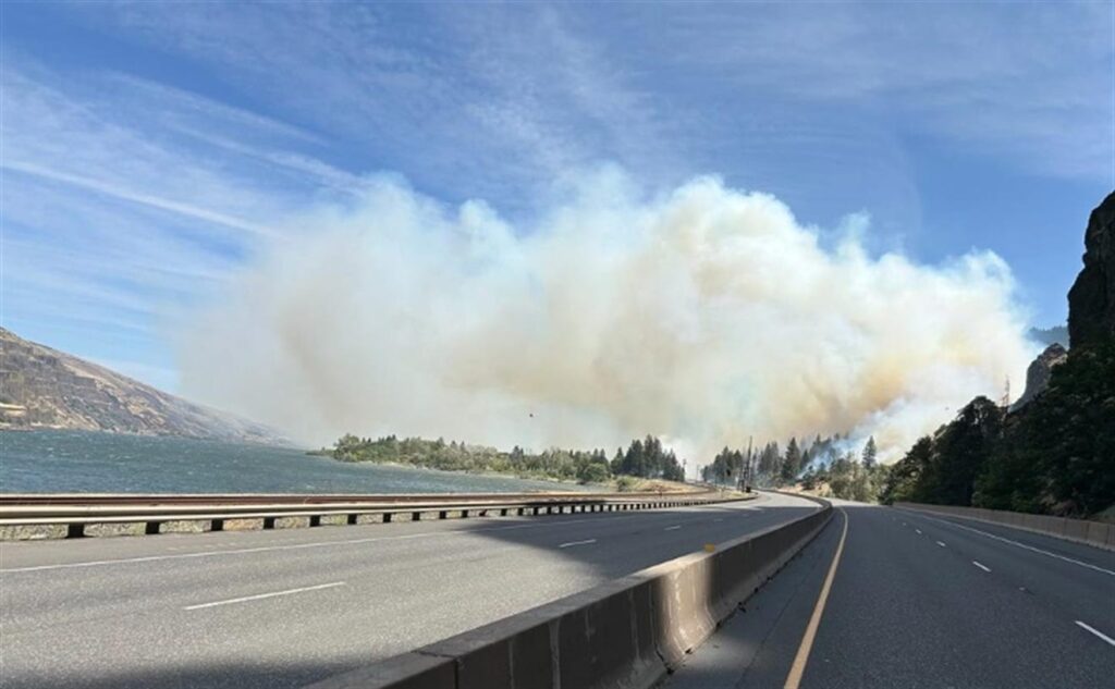 A federal lawsuit claims Union Pacific triggered the Rowena fire that destroyed 56 homes and damaged 91 properties near The Dalles, Oregon A federal lawsuit claims Union Pacific triggered the Rowena fire that destroyed 56 homes and damaged 91 properties near The Dalles, Oregon