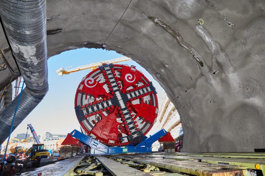 Auckland’s City Rail Link has achieved two top-tier ratings from the Infrastructure Sustainability Council, setting a historic sustainability benchmark for transport infrastructure in New Zealand and Australia