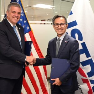 The U.S. and the Philippines agreed to develop the Subic-Clark-Manila-Batangas Railway to connect key ports, ease traffic in Manila, and strengthen the Luzon Economic Corridor.