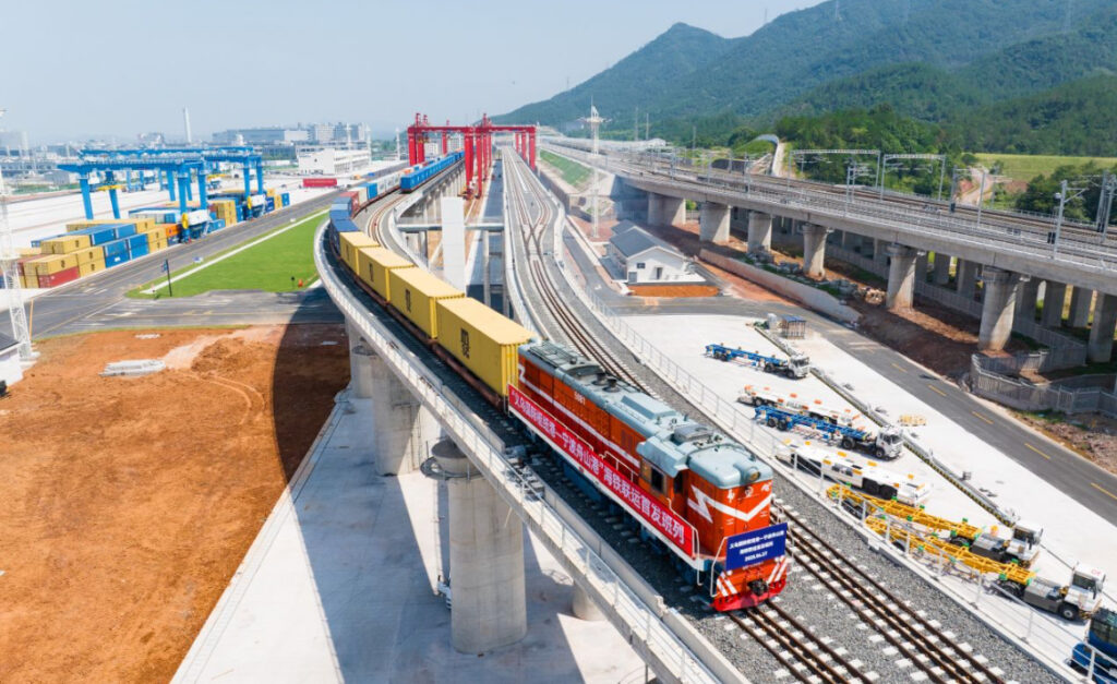 China has launched its first autonomous rail yard in Yiwu, aiming to modernize logistics operations and expand intelligent infrastructure across the nation. China has launched its first autonomous rail yard in Yiwu, aiming to modernize logistics operations and expand intelligent infrastructure across the nation.