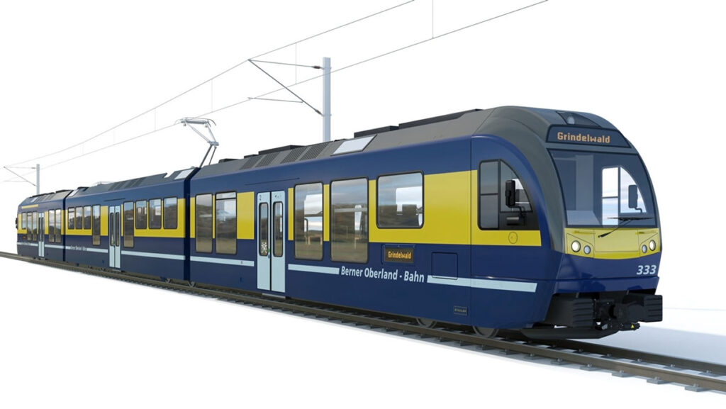 Нові поїзди Stadler для швейцарської Berner Oberland‑Bahn Нові поїзди Stadler для швейцарської Berner Oberland‑Bahn