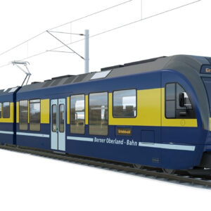 Нові поїзди Stadler для швейцарської Berner Oberland‑Bahn