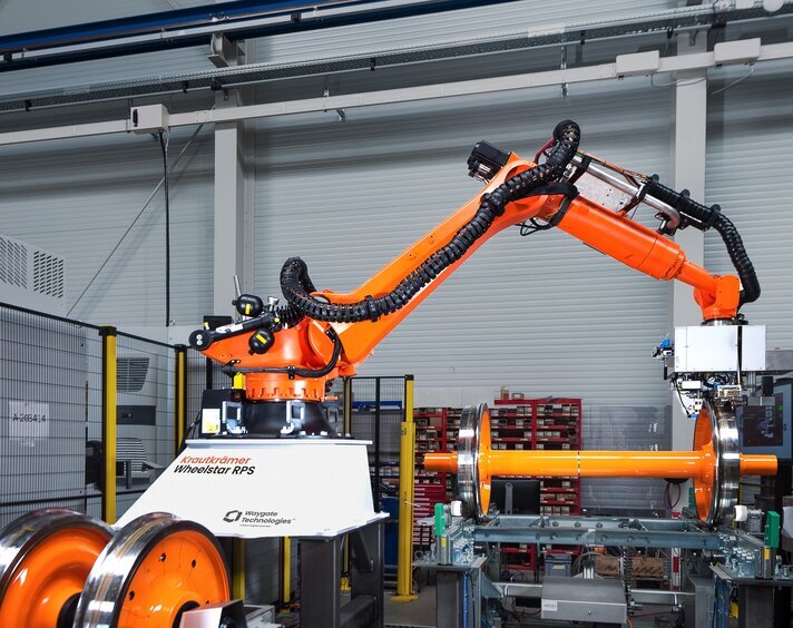 Baker Hughes Introduced an Ultrasonic Wheel Inspection System Baker Hughes Introduced an Ultrasonic Wheel Inspection System