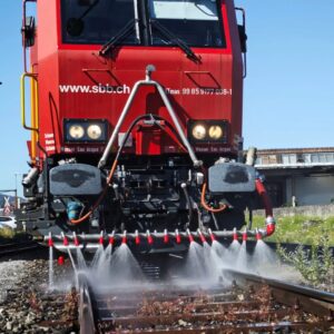 SBB використовує пожежні поїзди для охолодження рейок у спеку