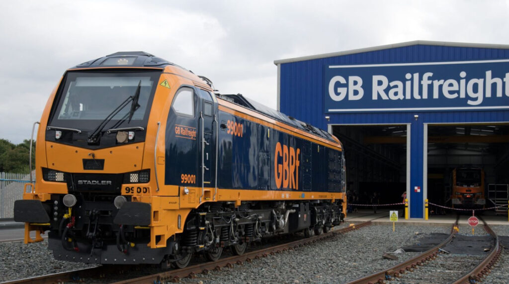 GBRf Unveils Class 99 Hybrid Locomotives in UK GBRf Unveils Class 99 Hybrid Locomotives in UK
