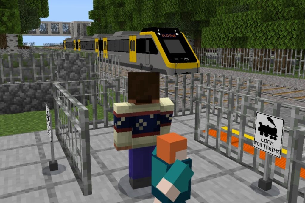 Queensland Rail Introduces New Minecraft Rail Safety Game
