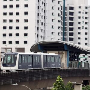 Singapore introduces new driverless LRT trains