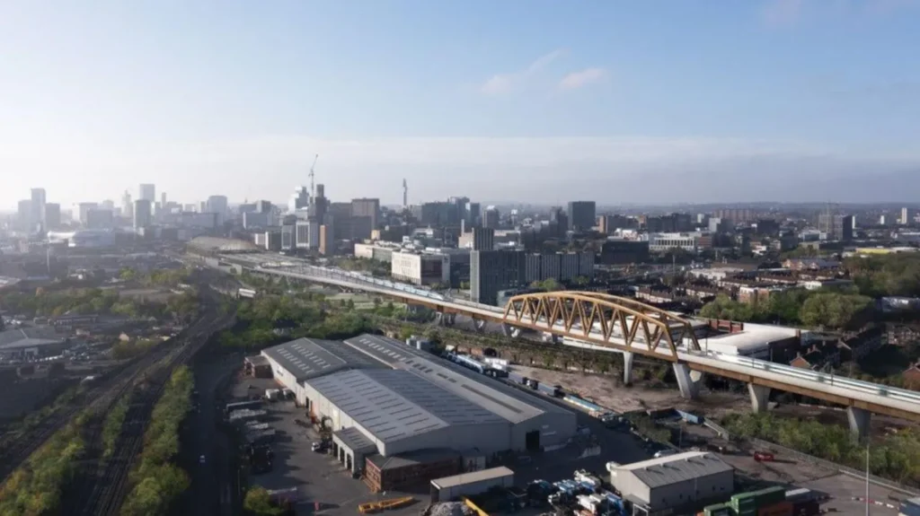 HS2 Viaduct Work Shuts Birmingham-Lichfield Line HS2 Viaduct Work Shuts Birmingham-Lichfield Line