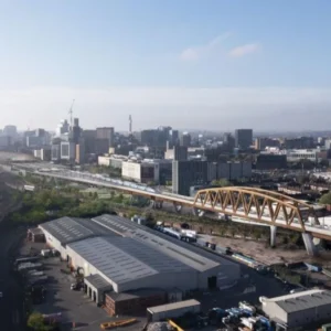 HS2 Viaduct Work Shuts Birmingham-Lichfield Line