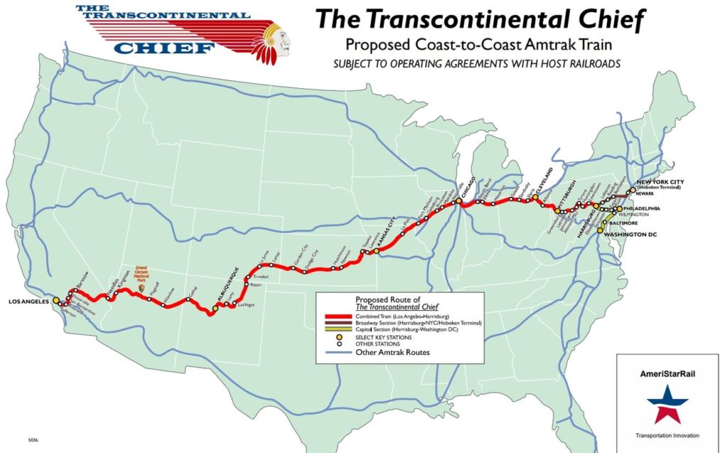 Transcontinental Chief to Launch by May 2026