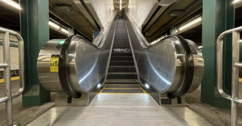 MTA escalator replacement improves station access MTA escalator replacement improves station access