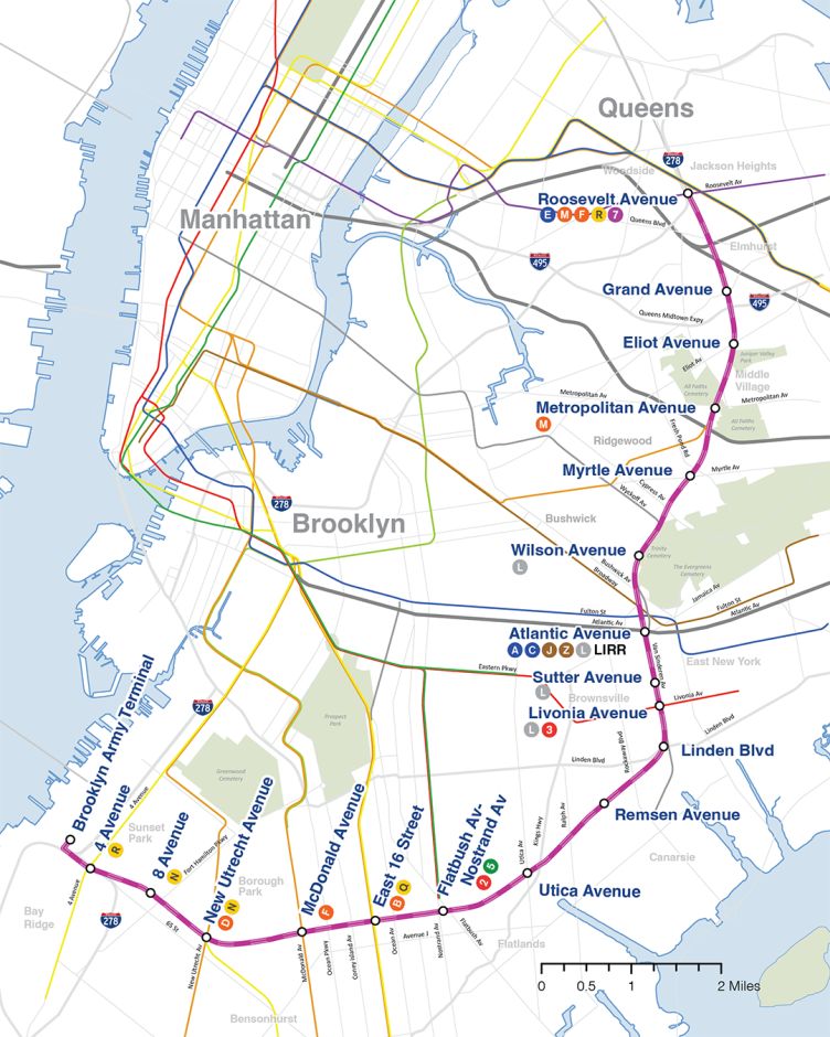 Interborough Express moves forward in New York transit plan Interborough Express moves forward in New York transit plan
