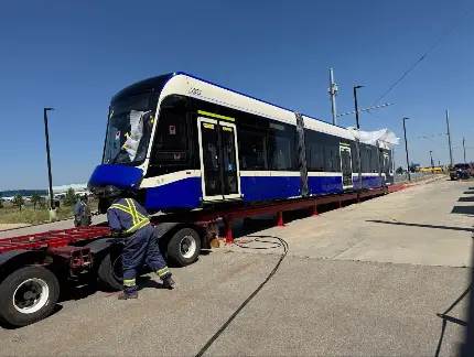 The Valley Line West achieved a major milestone as Edmonton welcomed its first Light Rail Vehicle, marking a significant advancement in the city’s modern transit expansion and future transportation vision. The Valley Line West achieved a major milestone as Edmonton welcomed its first Light Rail Vehicle, marking a significant advancement in the city’s modern transit expansion and future transportation vision.