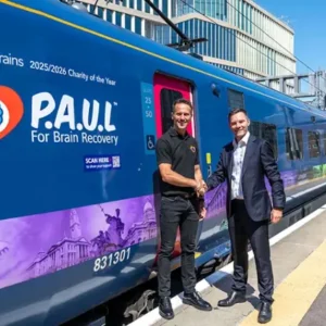 Hull Trains has launched an initiative enabling passengers to donate Delay Repay compensation directly to P.A.U.L For Brain Recovery, enhancing community support and engagement through travel.