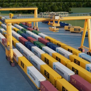 Новый мультимодальный терминал в Малашевичах станет стратегическим логистическим узлом для перевозок между Китаем и Европой, объединяя железнодорожные и автомобильные перевозки с разной шириной колеи.