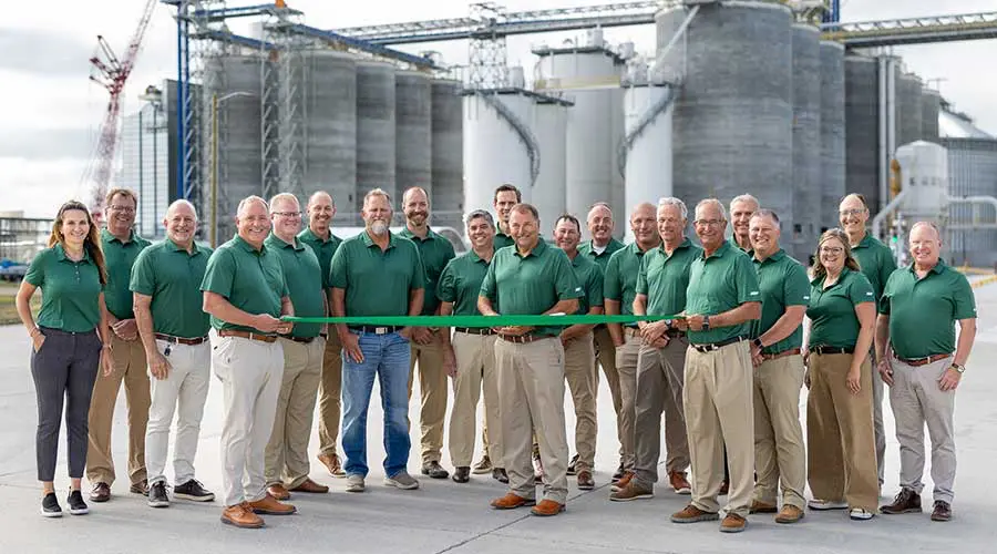 A new soybean processing facility in Nebraska is set to boost AGP’s capacity, combining advanced technology and rail infrastructure to handle large-scale soybean meal and oil shipments efficiently. A new soybean processing facility in Nebraska is set to boost AGP’s capacity, combining advanced technology and rail infrastructure to handle large-scale soybean meal and oil shipments efficiently.