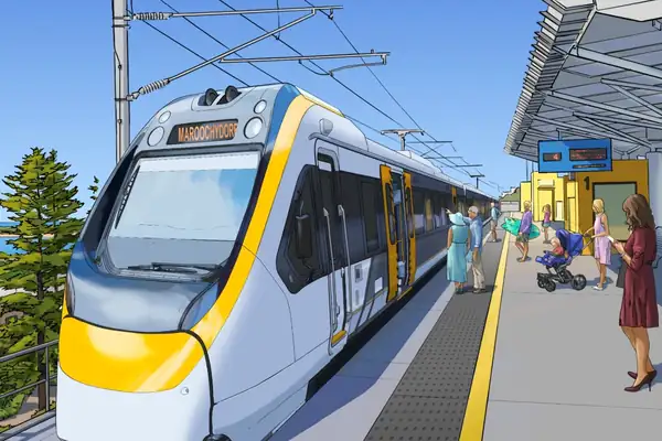 The Wave is a $17 billion rail project transforming Queensland’s transport system with new stations, sustainable services, and advanced technology to boost connectivity across the Sunshine Coast region. The Wave is a $17 billion rail project transforming Queensland’s transport system with new stations, sustainable services, and advanced technology to boost connectivity across the Sunshine Coast region.