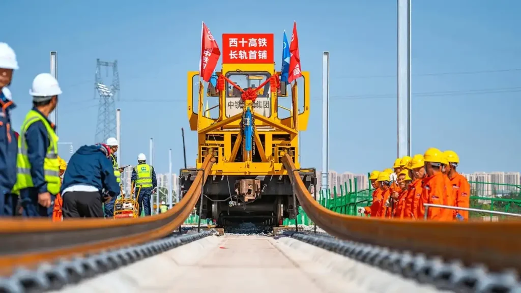 Новая ВСМ соединит Сиань и Шиянь в Китае Новая ВСМ соединит Сиань и Шиянь в Китае