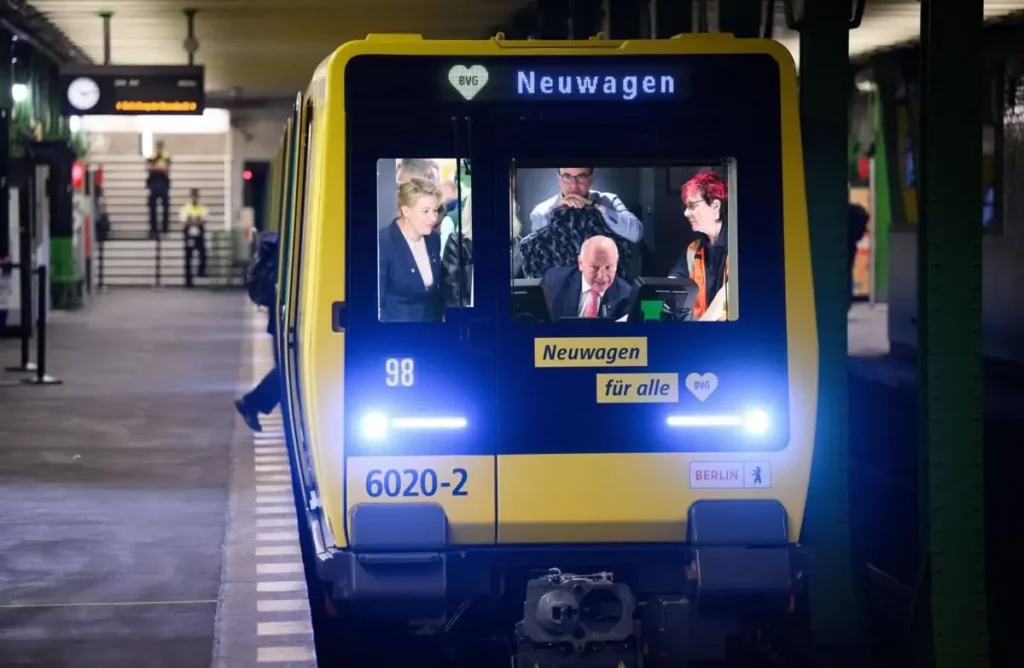 В Берлине запустили новый поезд метро от Stadler В Берлине запустили новый поезд метро от Stadler