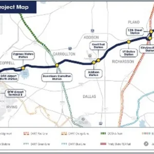 DART to Launch Silver Line Commuter Rail in October