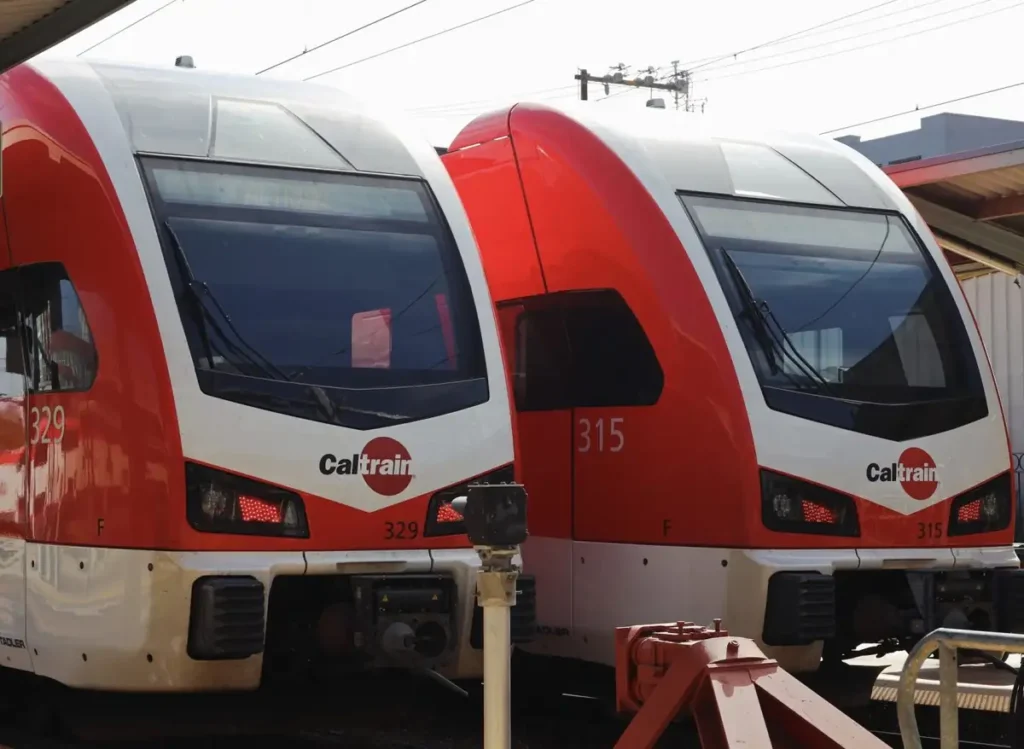 Caltrain electrified service boosts ridership and sustainability Caltrain electrified service boosts ridership and sustainability