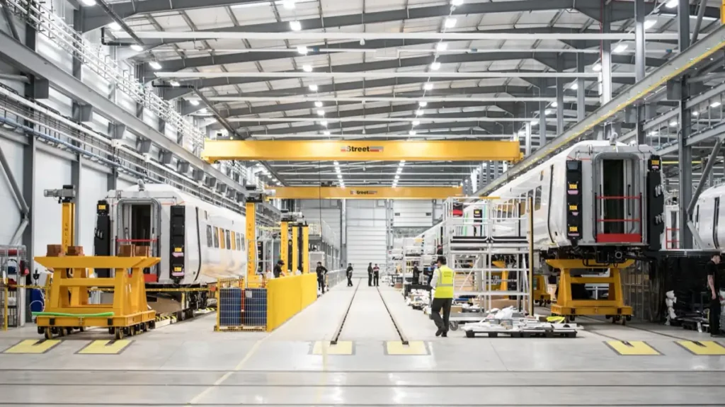 Hitachi Rail Opens Newton Aycliffe Factory to the Public Hitachi Rail Opens Newton Aycliffe Factory to the Public