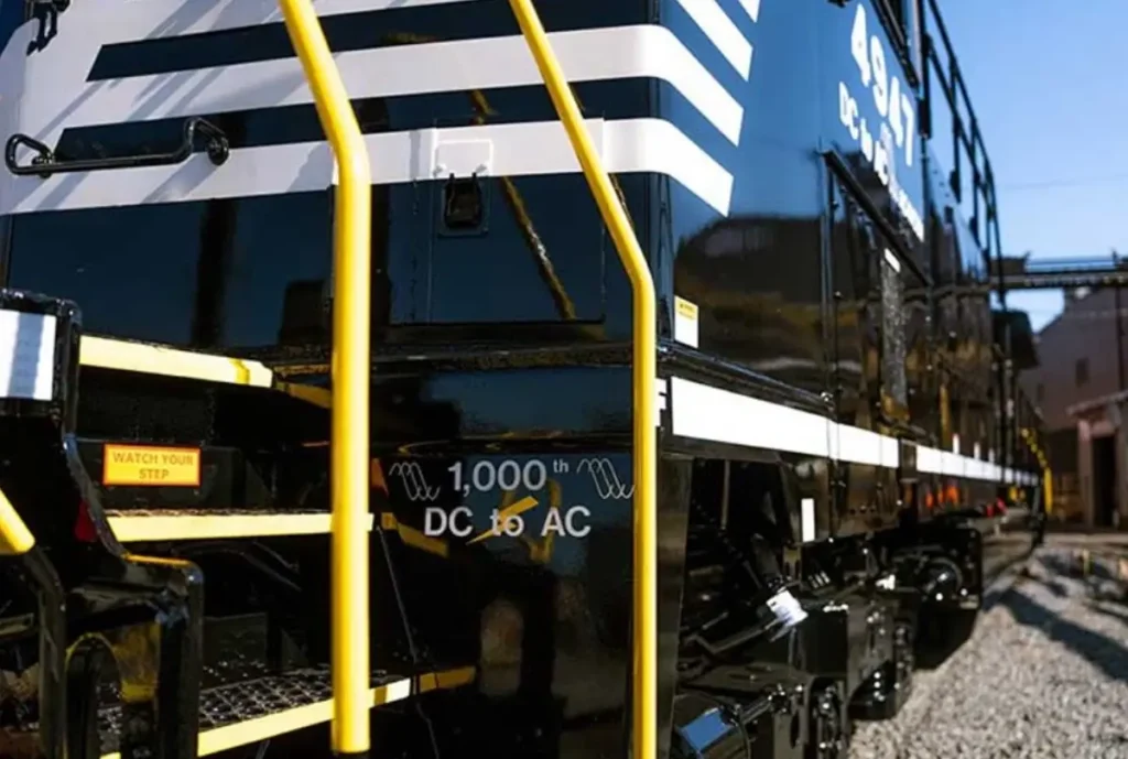 Norfolk Southern Achieves Major Locomotive Modernization Milestone Norfolk Southern Achieves Major Locomotive Modernization Milestone