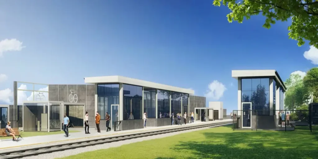 Caledonia GO Station Brings Modern Transit Connections to Toronto Caledonia GO Station Brings Modern Transit Connections to Toronto