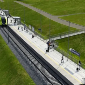 Будівництво залізничної лінії в Малопольському воєводстві Польщі