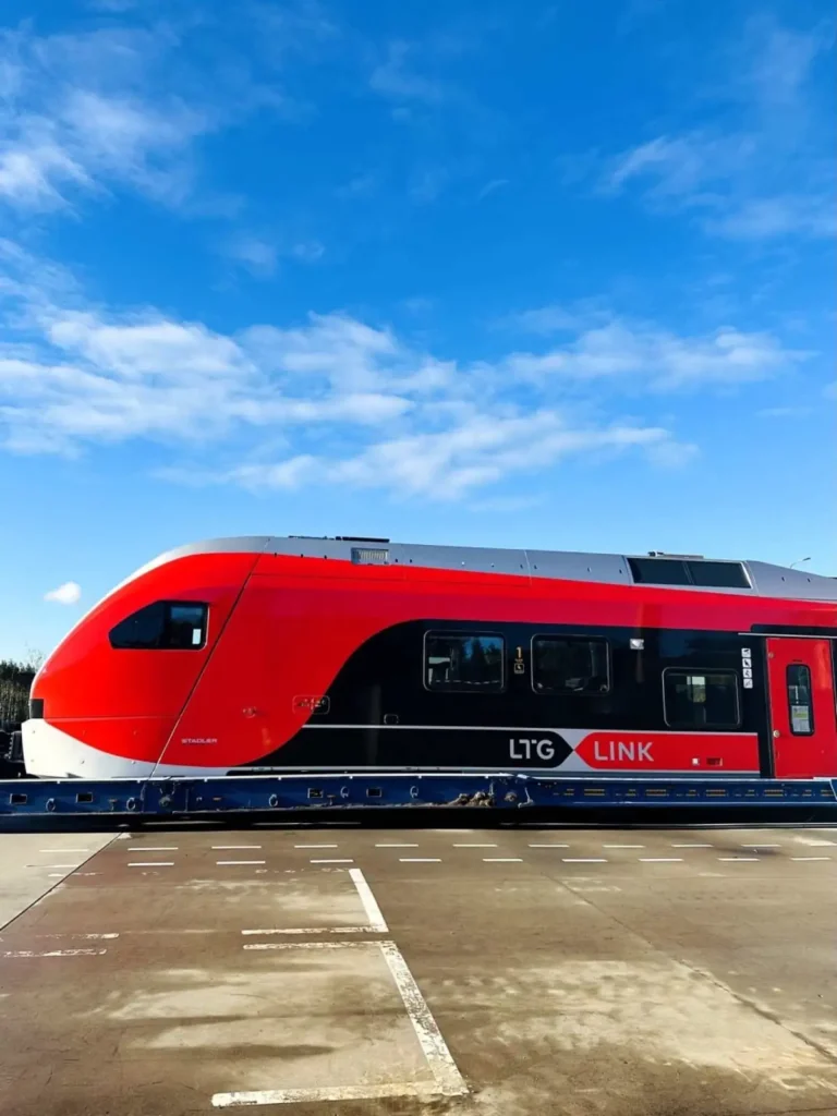 LTG Link представил первый электропоезд FLIRT в Литве LTG Link представил первый электропоезд FLIRT в Литве