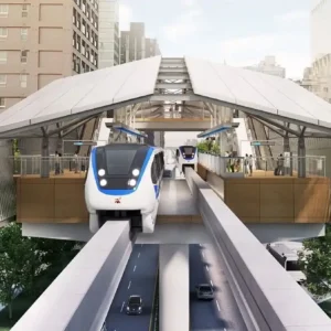 Тайнань одобрил и планирует строительство линии монорельса