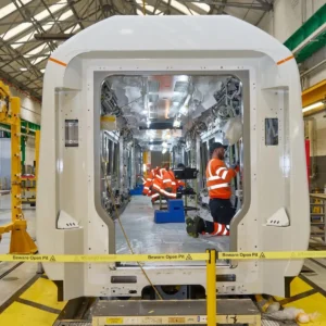 Alstom Begins Building Ten Elizabeth Line Trains