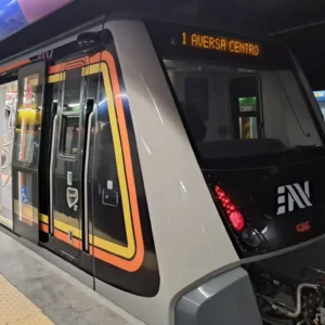 New CAF Metro Trains Begin Service in Naples