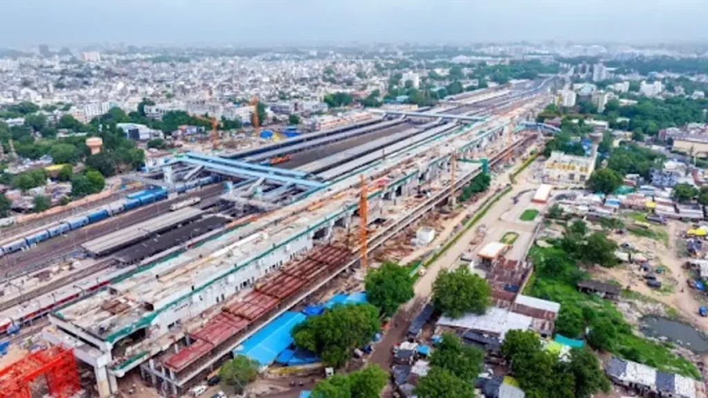 Ahmedabad Bullet Train Station Nears Completion with Heritage Design Ahmedabad Bullet Train Station Nears Completion with Heritage Design