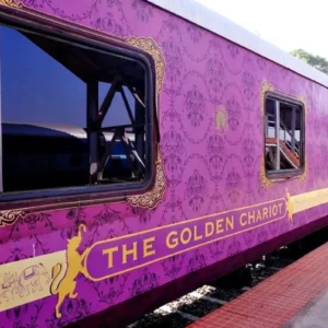 Golden Chariot train brings luxury travellers to Goa