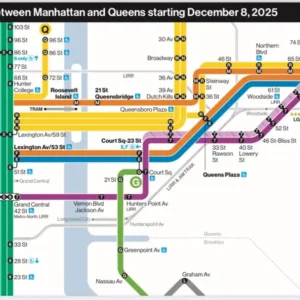 F and M Trains to Swap Routes Between Manhattan and Queens